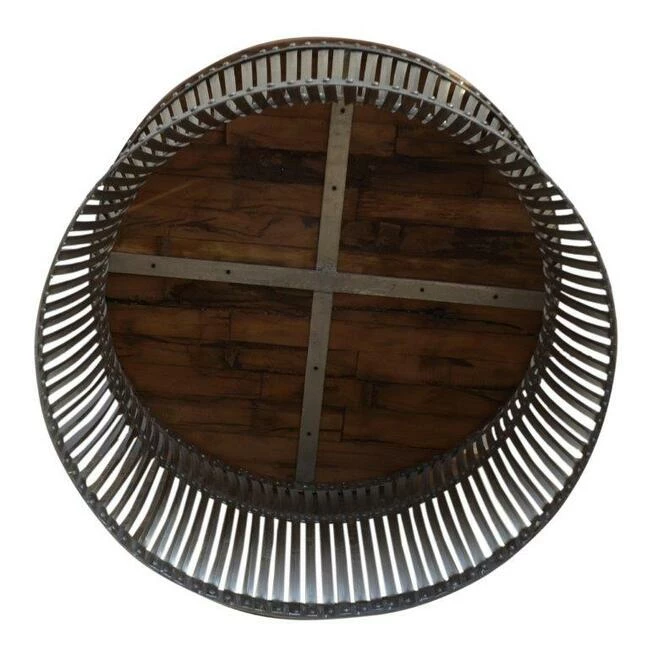 Philbee Inverted Iron And Wood Coffee Table Coffee Tables 4 Philbee Inverted Iron And Wood Coffee Table Coffee Tables