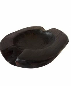 PFS Furniture Sales Charred Teak Bowl
