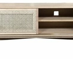 Megaria Rattan Media Unit Entertainment Units