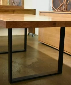 PFS Furniture Sales Dining Tables Messmate Dining Table Metal Base