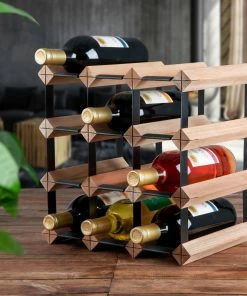 PFS Furniture Shop 26 Sunrise Timber Wine Rack