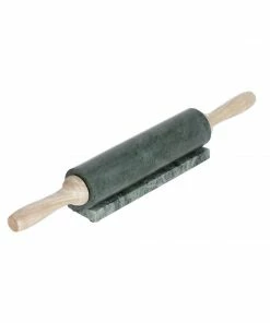 La Forma Marble Rolling Pin And Base