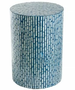Philbee Turquoise Round Side Table