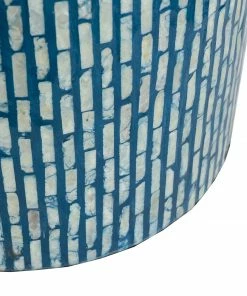 Philbee Turquoise Round Side Table