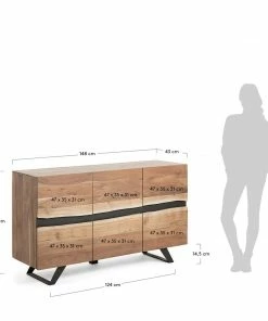 La Forma Sideboards And Cabinets Irvin Sideboard