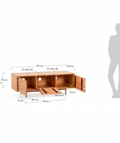 La Forma Entertainment Units Delsie Media Unit
