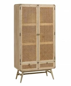 La Forma Nalu Rattan And Timber Cabinet