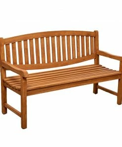 Melton Craft Coventry Teak Outdoor Bench Outdoor Furniture & Accessories