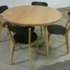 PFS Furniture Sales Round Hardwood Dining Table