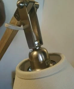 Bloomingdale Lighting Oak Floor Lamp