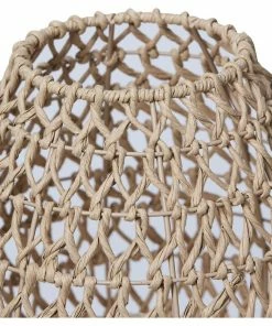 H & G Woven Table Lamp Medium Lighting