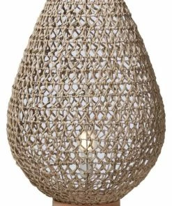 H & G Lighting Woven Table Lamp Large