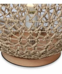 H & G Lighting Woven Table Lamp Large