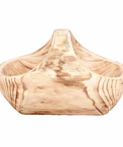 Sunrise Wooden Basket