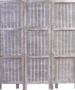 Alliance Grey 3-Panel Screen