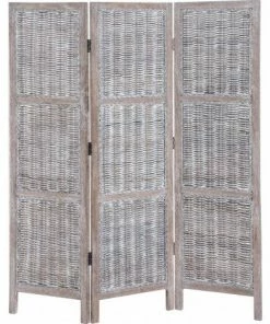 Alliance Grey 3-Panel Screen