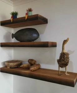 CTR Mango Wood Floating Shelf Floating Shelves