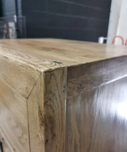 Megaria Chest Of Drawers Oak 7 Drawer Slim Boy