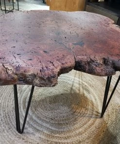Darcy Designs Coffee Tables Red Gum Burl Coffee Table