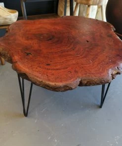 Darcy Designs Coffee Tables Red Gum Burl Coffee Table