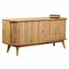 Philbee Sideboards And Cabinets Slatted Hardwood Sideboard