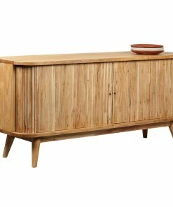 Philbee Sideboards And Cabinets Slatted Hardwood Sideboard