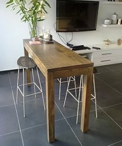 PFS Furniture Sales Recycled Timber Bar Table Bar Tables