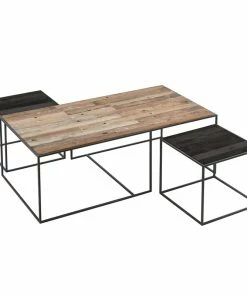 SLH 3 Piece Rustic Coffee Table