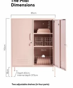 Mustard Midi Locker Mustard Lockers