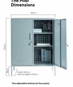 Mustard Midi Locker Mustard Lockers