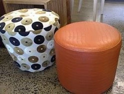 PFS Furniture Sales Round Ottomans