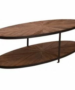 Alliance Oval Stacked Coffee Table Coffee Tables