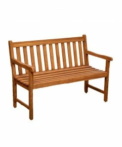 Melton Craft Picadilly Teak Outdoor Bench Outdoor Furniture & Accessories