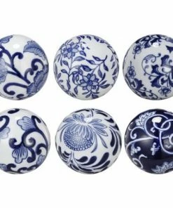 Alliance Blue And White Round Orbs