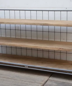 Philbee Portable Industrial Bookshelf Bookcases