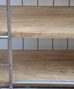 Philbee Portable Industrial Bookshelf Bookcases