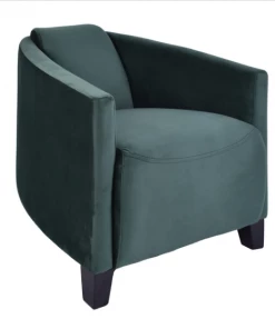 Alliance Occasional Chairs Velvet Tub Armchair
