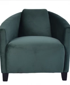 Alliance Occasional Chairs Velvet Tub Armchair