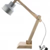 H & G Adjustable Wooden Desk Lamp Desks