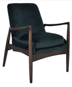 Alliance Danish Fabric Armchair