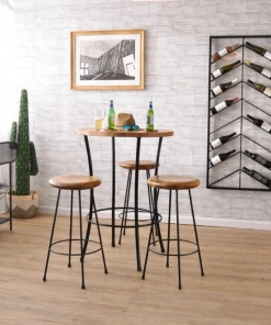 PFS Furniture Shop 30 SLH Chevron Wine Rack Wine Racks