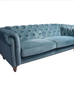 Alliance Sofas Chesterfield Velvet Sofa