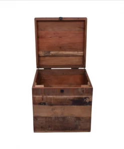 Alliance Trunks Wooden Storage Trunk With Lid