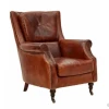 Alliance Springfield Aged Leather Armchair
