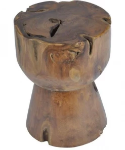 SLH Stools Teak Mushroom Stool