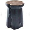 SLH Mushroom Stool (Black) Stools