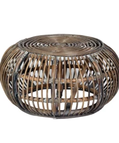 Alliance Rattan Ottoman