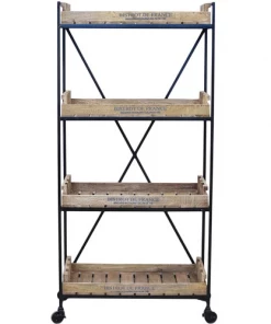 Philbee Industrial Bookcase