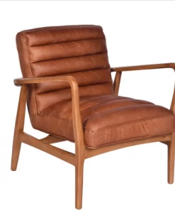 Alliance Copen Distressed Leather Armchair Occasional Chairs