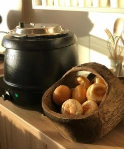 Sunrise Wooden Basket